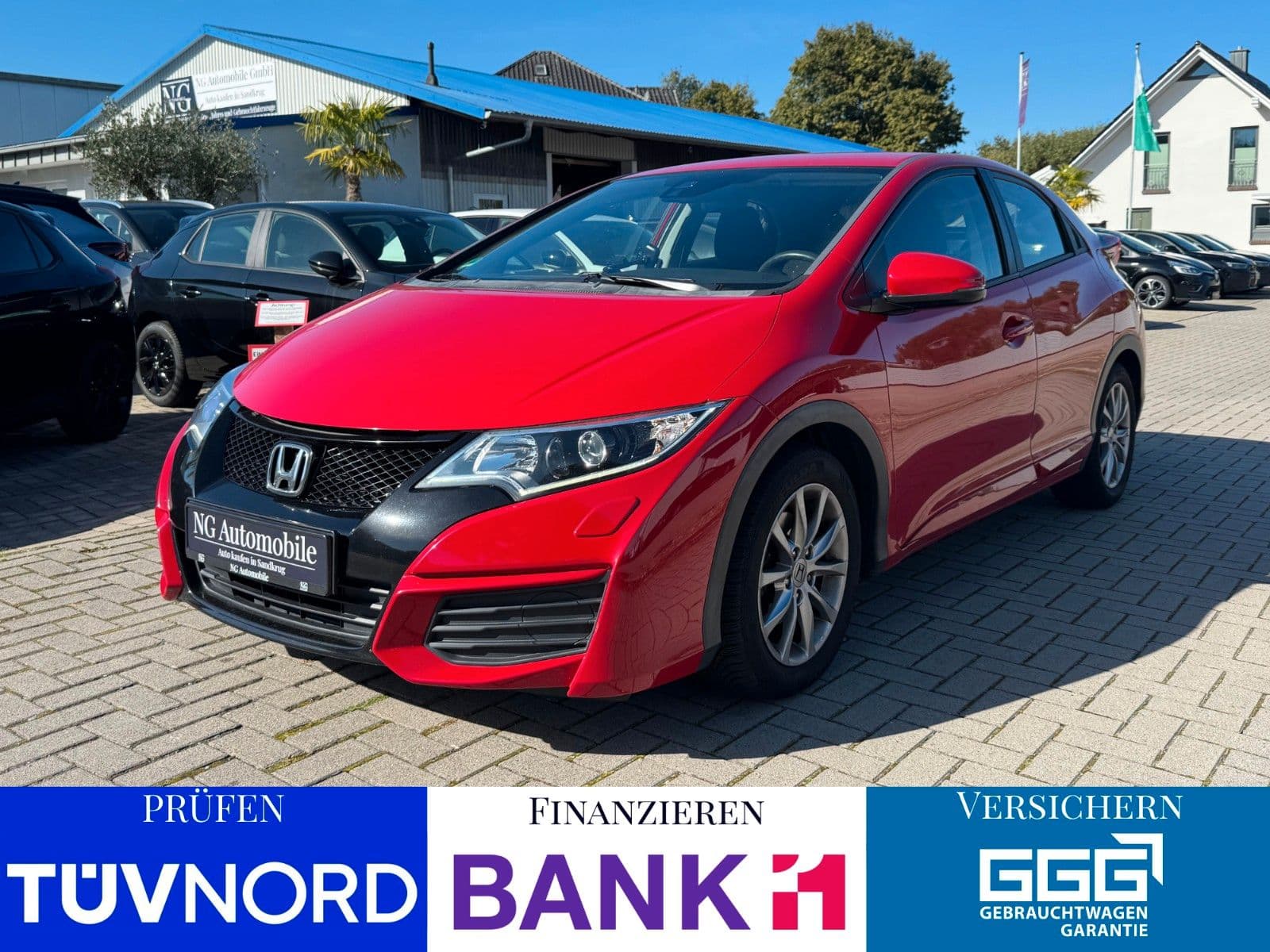 Honda Civic, Erstzulassung 2015, Außenansicht