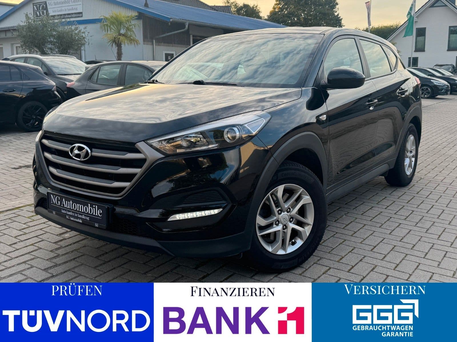 Hyundai Tucson, Erstzulassung 2017, Außenansicht